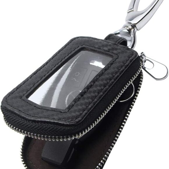 Accessories - Universal Genuine Leather Car Key Fob Case Cover Holder for Remote Keys